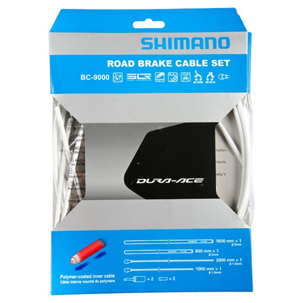SET CAVI FRENO STRADA (RIVESTIMENTO POLIMERICO) Bianco