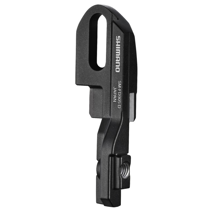 Adattatore per il montaggio diretto di un deragliatore SHIMANO XTR DI2